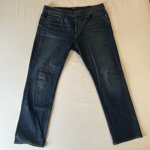J. Crew Factory Straight-fit jean in signature flex 38W X 32L - Color: "Dark"